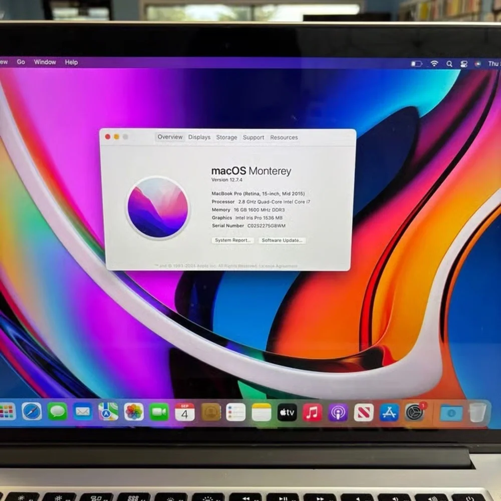 Used Apple MacBook Pro - Sleek Silver Design 500GB